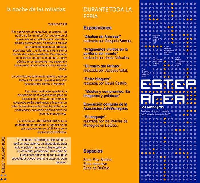 folleto Esteparea